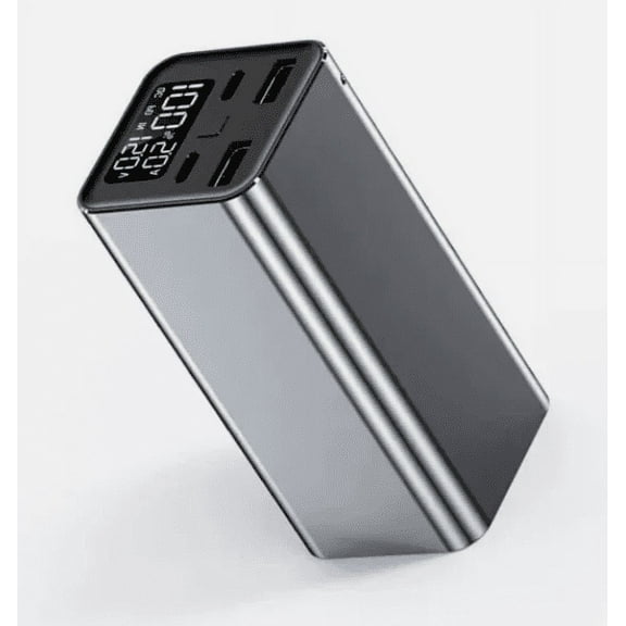 DOEL Power Bank,100W 20000Mah Portable Charger with PD Fast Charging 4-Output and digital display, Laptop Battery Pack for Macbook, iphone,ipad,Samsung,Steam Deck (Black)