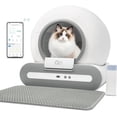 thumbnail image 1 of DOEL Self Cleaning Smart Cat Litter Box, 65L Automatic Cat Litter Box with APP Control and Integrated Safety Protection, 1 of 15
