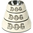 thumbnail image 1 of House of Paws HP484C-L Country Kitchen Dog Bowl (L; Cream), 1 of 1