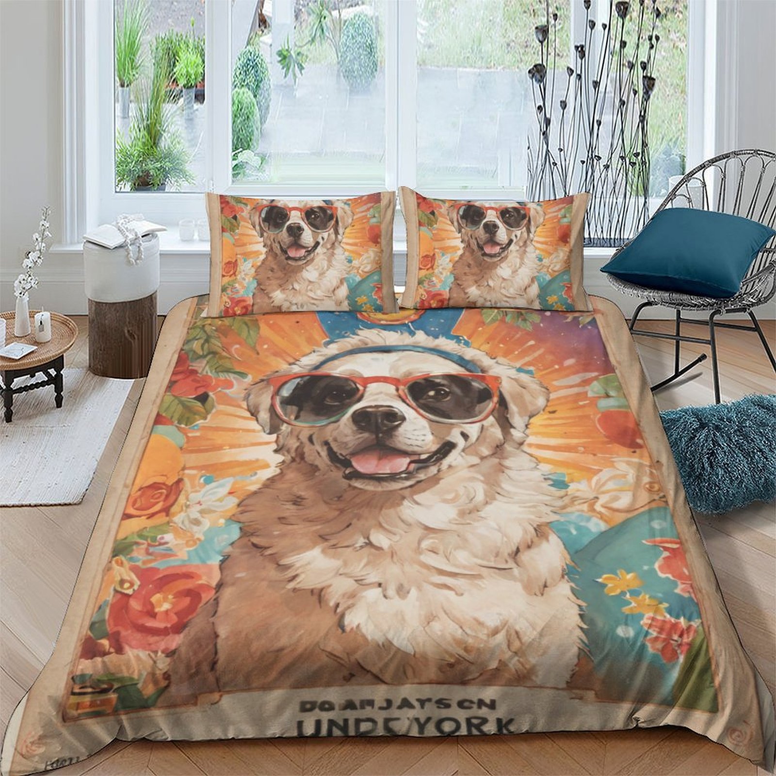 DOG Bedding Set Duvet Cover 3D Printed Quilt Cover Comforter Covers