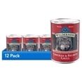 thumbnail image 1 of (12 pack) Blue Buffalo Wilderness Adult Wet Dog Food, Grain Free Salmon & Chicken, 12.5oz. Can, 1 of 11