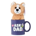 thumbnail image 1 of Dog Plush in Ask Dad Mug, Brown and Blue, Mother's Day by Way To Celebrate, 1 of 6