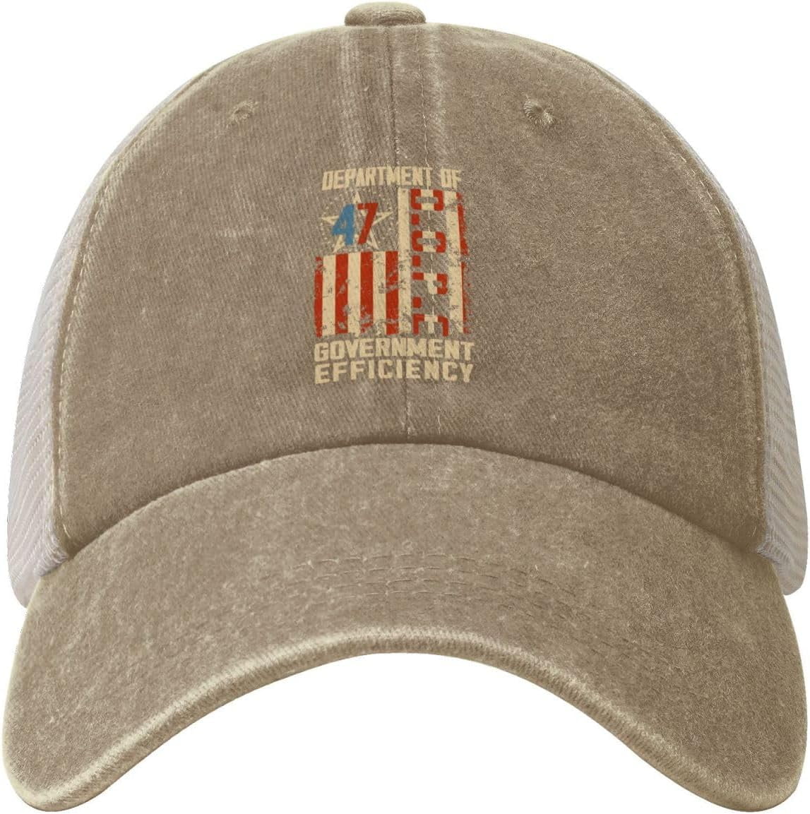 DOGE Hat Department of-Government-Efficiency Cowboy Mesh Cap Adjustable ...