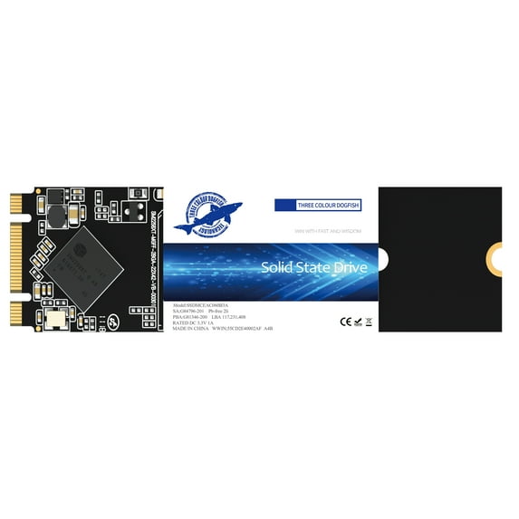 DOGFISH M.2 2280 SSD 1TB Ngff Internal Solid State Drive High-Performance Hard Drive for Desktop Laptop SATA III 6Gb/s Includes SSD(1TB, M.2 2280)