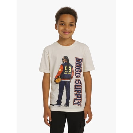 Dogg Supply by Snoop Dogg Boys Basketball Team Short Sleeve Tee, Sizes 4-18