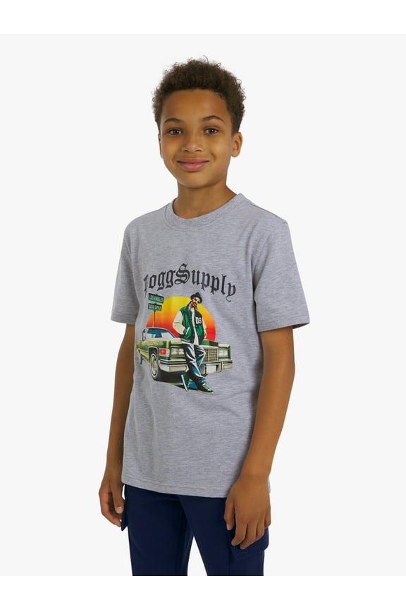 by Snoop Dogg Boys Basketball Team Short Sleeve Tee, Sizes 4-18