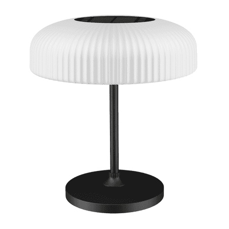 IDOGLOME Solar Outdoor Table Lamp - Waterproof Shower Lamps with Light Sensor, Dimmable Cordless Table Lamps for Patio Bathroom, lámpara de escritorio