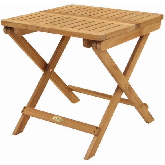 DOGNNAK Royal Teak Collection PCTB Teak Folding Side/Picnic Table