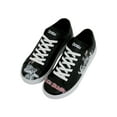 thumbnail image 1 of DOGO Black Sneakers for Women - Handmade Women's Fashion Sneakers, Vegan Leather and Unique Design, Womens Sneakers Bugs Bunny Builders Black Design, Size 7.5, 1 of 5