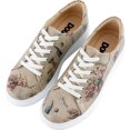 thumbnail image 1 of DOGO Wedge Sneakers for Women - Handmade and Vegan Leather Platform Sneakers for Women, Unique Chunky Sneakers Paperflower Design, Size 10, 1 of 5