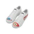 thumbnail image 1 of DOGO White Sneakers for Women - Handmade Women's Fashion Sneakers, Vegan Leather and Unique Design, Comfortable Shoes for Women, Ace Sneakers Cat Planet, Size 10.5, 1 of 1