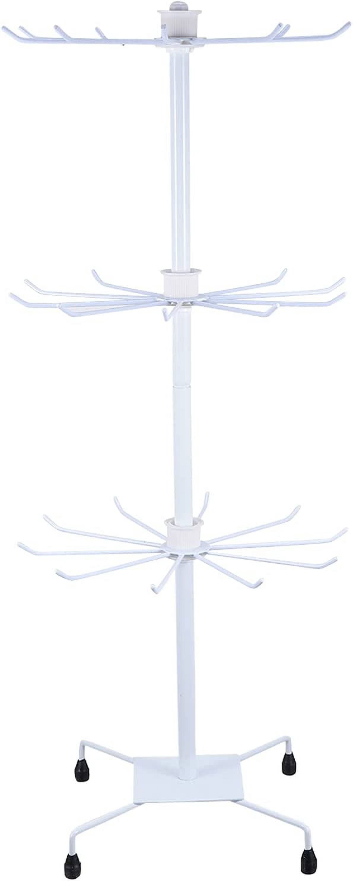 DOITOOL 3- Tier Hat Display Rack Stand Metal Retail Display Stand Cap ...