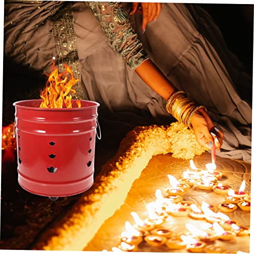 DOITOOL Small Burning Bucket Incinerator Barrel with Lid Incinerator