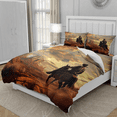 thumbnail image 1 of DOJLIO 3D Wilderness Landscape Printed Duvet Cover Comforter Cover Set Full Size West Cowboy Bed Duvet Cover Cowboy Adventure Home Decor Duvet Cover Wonderful Theme No Comforter, 1 of 5