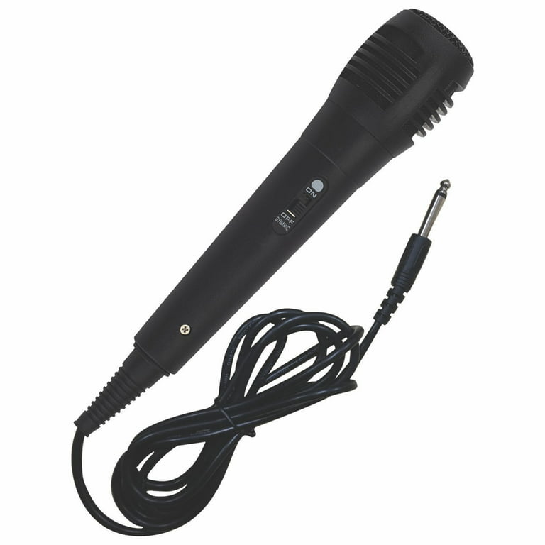 Karaoke USA M186 Dynamic Corded Microphone