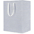 thumbnail image 1 of DOKEHOM 120L Freestanding Laundry Hamper with Handle, Collapsible Extra Large Cotton Storage Basket for Clothes (Blue), 1 of 1