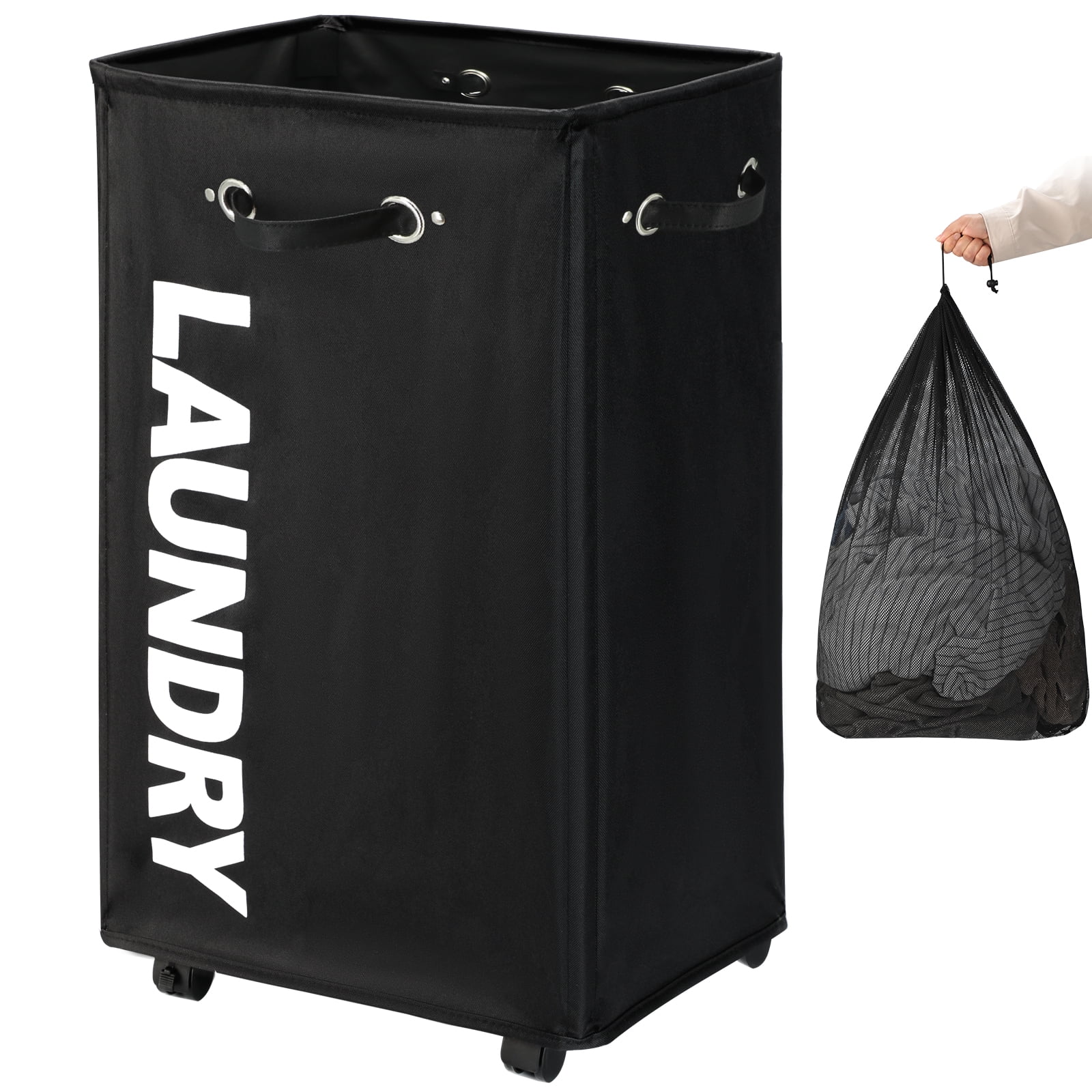 0252 Foldable Laundry Basket ,Storage Box ,Multipurpose Basket — DeoDap