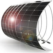 DOKIO Flexible Solar Panel 6x100w(600w) Semi-Flexible Bendable 12V Monocrystalline Off-Grid for RV Boat Cabin Van Car and Caravan RV Boat Camper
