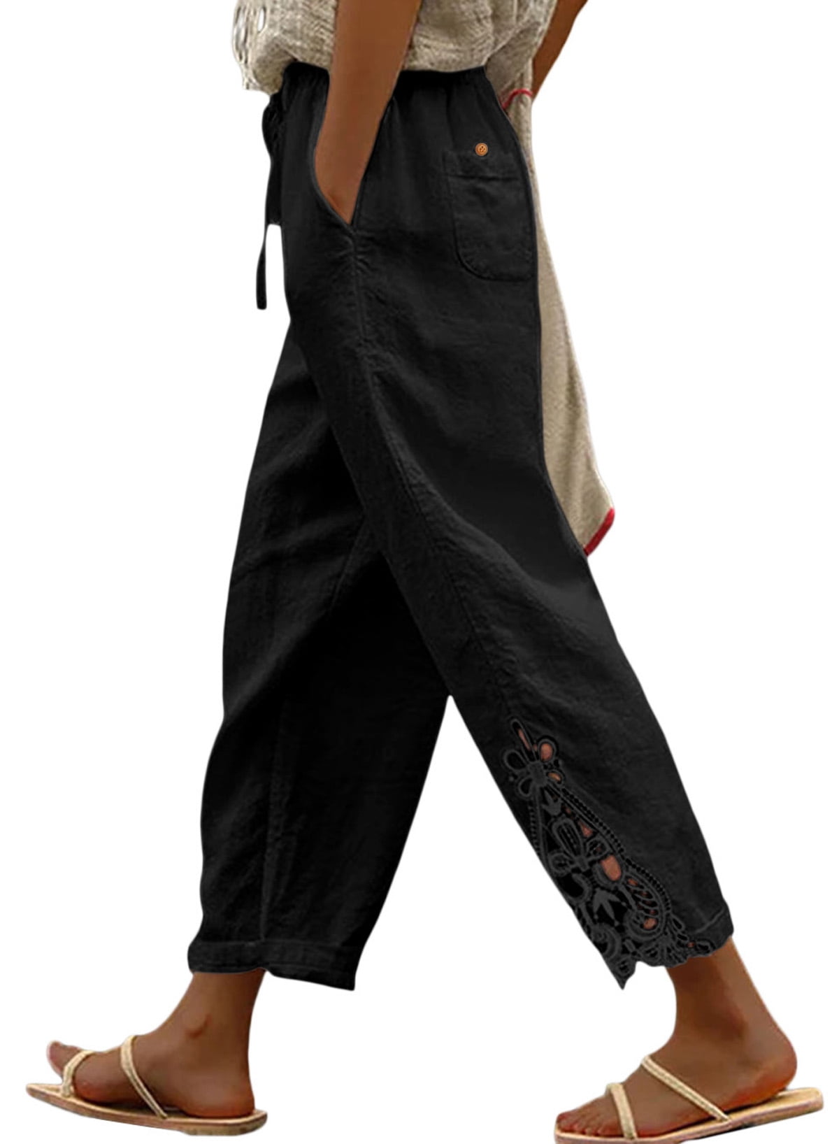 DOKOTOO-Women-s-Pants-Black-