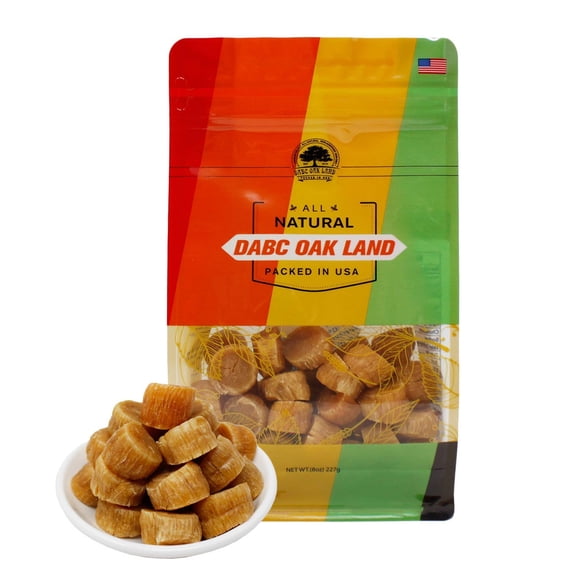 DOL Natural Sun Dried Top Graded Scallop Conpoy Japanese scallops dried scallops dried scallops and seafood Large 8oz bag