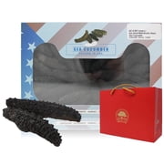 DOL Wild Caught,Sun Dried Atlantic Black Pin Sea Cucumber All Natural Nutritious,Large 16oz box