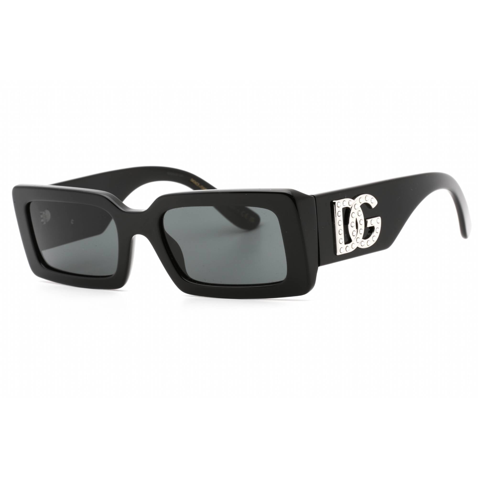 Dolce & Gabbana DG 4447B Acetate Womens Rectangle Sunglasses