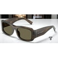 thumbnail image 1 of DOLCE & GABBANA DG4503 3200 3 Striped Tobacco Brown 57 mm Men's Sunglasses, 1 of 1