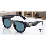 DOLCE & GABBANA DG4509 309480 Blue Grey 52 mm Mens Sunglasses