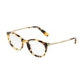 thumbnail image 1 of DOLCE & GABBANA Eyeglasses DG 3242 512 Cube Havana 50MM, 1 of 3