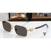 DOLCE N GABBANA DG2316 02 87 Gold Dark Grey 56 mm Mens Sunglasses