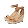 thumbnail image 2 of DV By Dolce Vita Women's Lucine Espadrille Wedge Heels – Ivory, Manmade, Ultra High Wedge – Summer Style 2 of 5