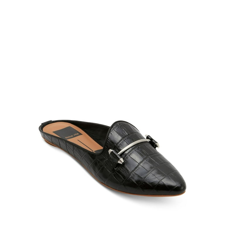 Dolce vita black mules best sale