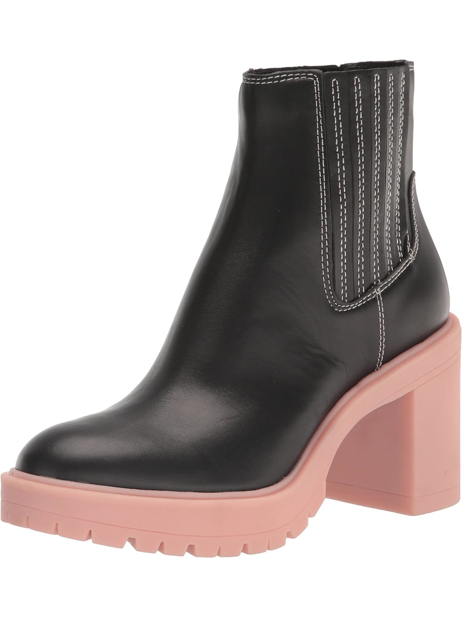 BELLA VITA Womens Gray Perforated Goring Amiyah Open Toe Block Heel Zip-Up Leather Heeled M