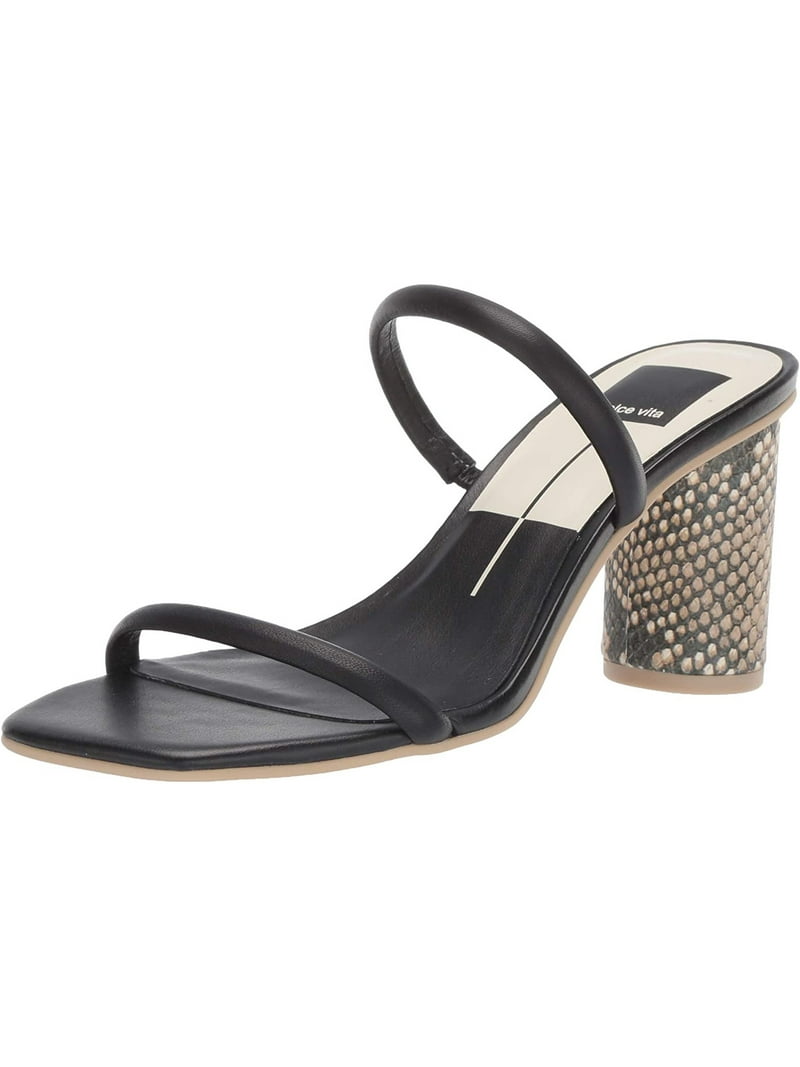 DOLCE VITA Womens Black Snake Print Elastic Goring Cushioned  display picture 3