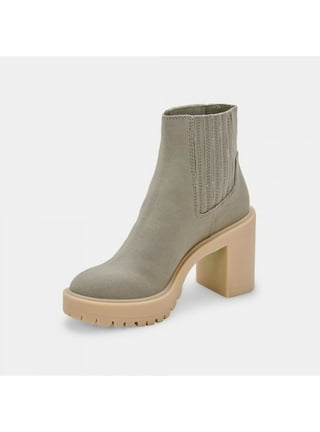 Dolce vita women's vesa suede cheap zip booties