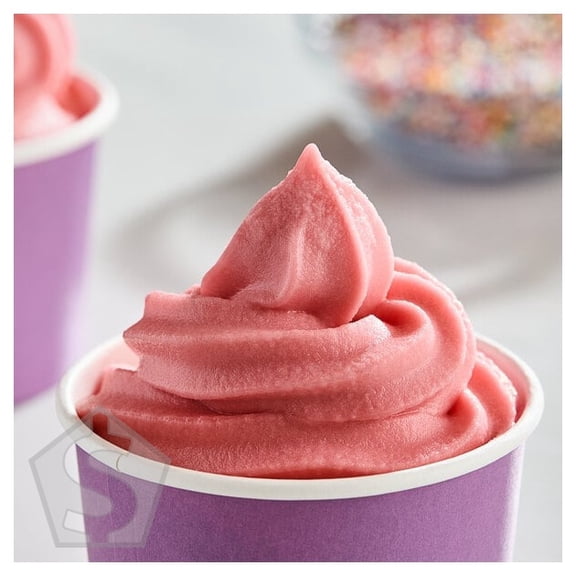 DOLE SOFT SERVE Cherry Soft Serve Mix 4.5 lb. - 4/Case