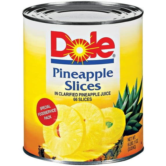 Dole Pneapple slices 107 Oz