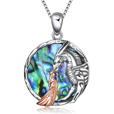 DOLIOX Animal Necklace Sterling Silver Cute Pendant Jewelry Gifts for Women and Teens