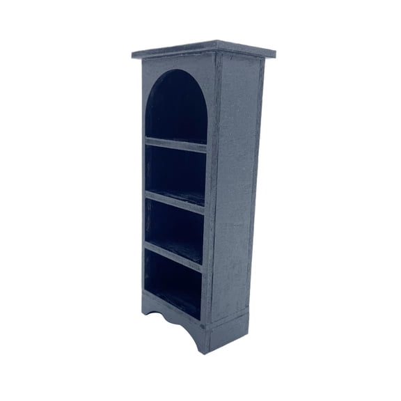 DOLITY 1/12 Dollhouse Bookshelf Birthday Gift Handmade for Bedroom Living Room Home