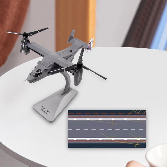 DOLITY 1/144 Gift Collection Simulation Retro Plane for Living Room Home TV Cabinet