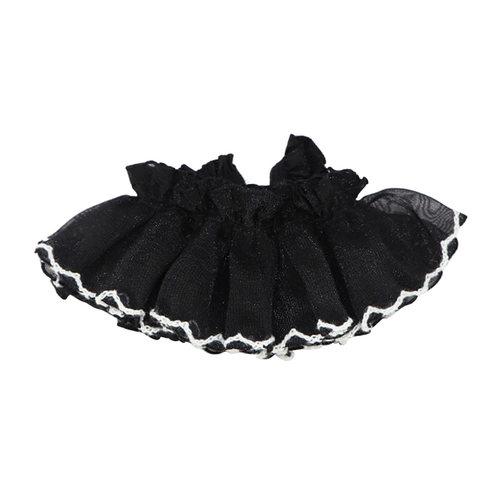 17cm Doll Dress Hands on for Little Girls Birthday Gifts Doll Clothes black