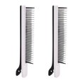 thumbnail image 1 of DOLITY 2Pcs Hairdressing Assistant Comb Hair Dye and s for Salon Highlights black white, 1 of 8