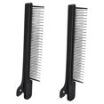 thumbnail image 1 of DOLITY 2Pcs Hairdressing Assistant Comb Hair Dye and s for Salon Highlights black, 1 of 8
