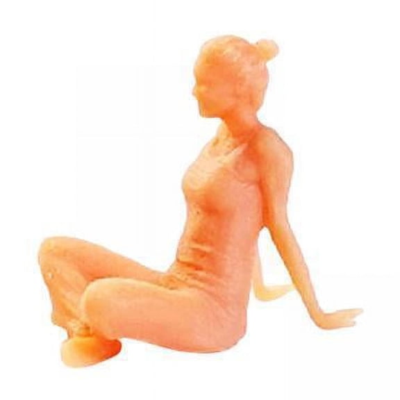 DOLITY 2X 1: 64 Scale Mini Unpainted Architectural Figures for Trains Micro Landscapes