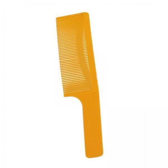DOLITY 2X Curved Hair Cutting Comb Barber Salon Slicked-back Haircut orange