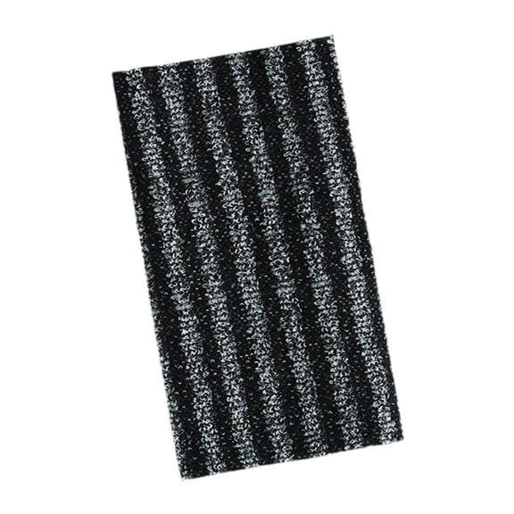 DOLITY 2X Japanese Washcloth Exfoliating Back Scrubber Towel Washed Bath Towel Adult Black Strips