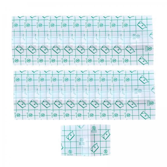 DOLITY 3x 20Pcs Baby Waterproof Ear Covers Ear Stickers Portable Breathable Accessories