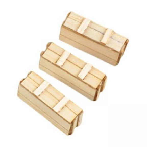 DOLITY 3x1/35 Scale Wooden Pallet Bracket for Micro Landscapes Decor DIY Scene Layout O