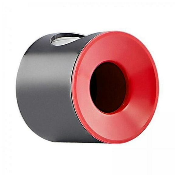 DOLITY 3xWall Mounted Comb Base Stand Convenient for Hairbrush Air Cushion Brush Red 3 Pcs