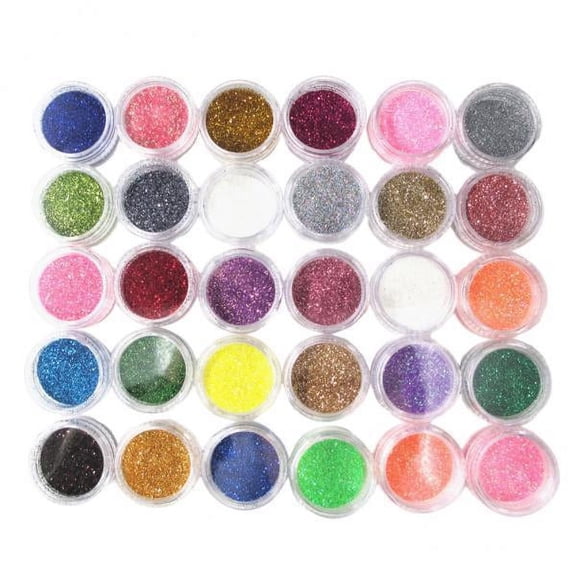 DOLITY 4x30 Colors Nail Powder Makeup